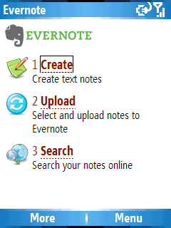 evernote Windows Mobile