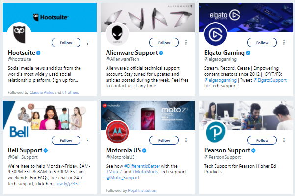 10 parasta sivustoa tietokoneiden vianmääritykseen ja tekniseen tukeen twitter-tuki