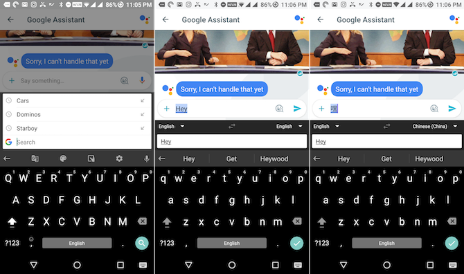 gboard kääntää