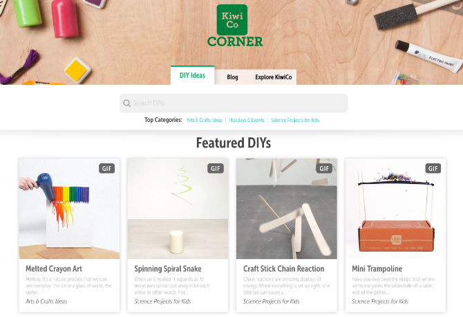 Kiwi Co: n DIY-blogissa on erinomaisia ​​projekteja teini-ikäisille