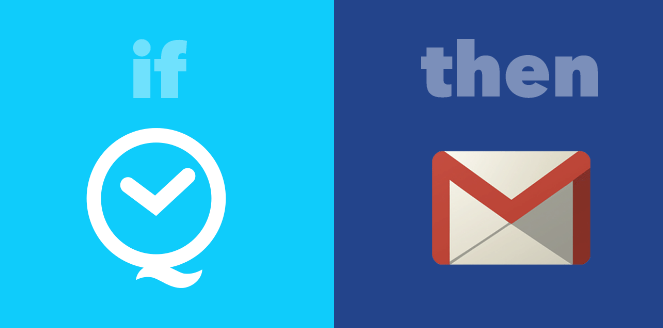 IFTTT-reseptin älypuhelimen käyttö Gmail-muistutus