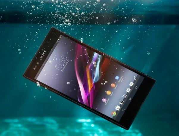 Ison näytön-Smartphones-Sony-Xperia-Z-Ultra-Vedenpitävä