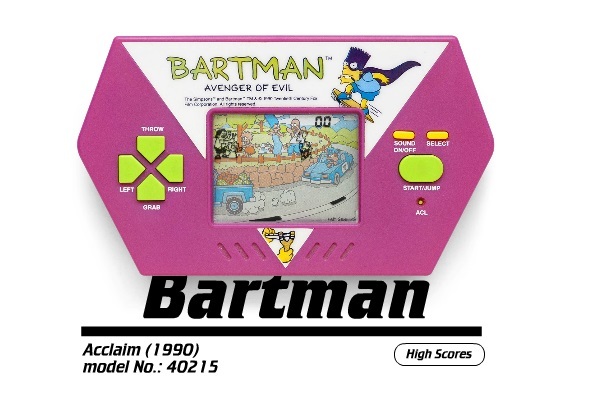 Pica Pic tuo klassiset elektroniset kädessä pidettävät pelit verkkoon pica pic bartmanin