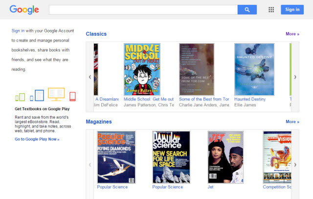 Google-kirjat