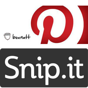 Pinterest, Snip, Boxnutt: Onko tyylillä ja tarkoituksella eroa? kirjanmerkkisivustot