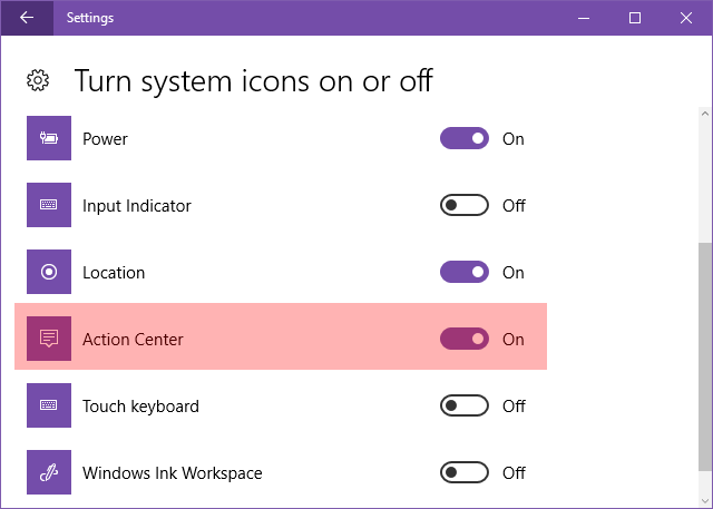 Windows-10-järjestelmä-ikoni-asetukset