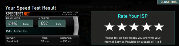 Testaa Internet-nopeutesi