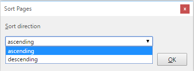 OneNote-makrolajittelusivut