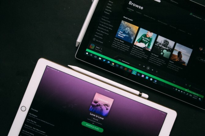 spotify premium vs. amazon -musiikki rajattomasti