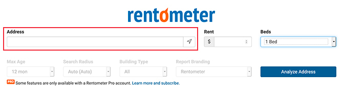 Rent O Meter Hae vuokra-osoitteistani