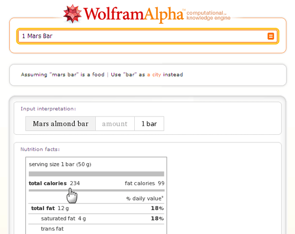 10 hakutermiä Wolfram Alpha -hyötyjen hyödyntämiseen jokapäiväisessä Wolfram Food1 -tuotteessa