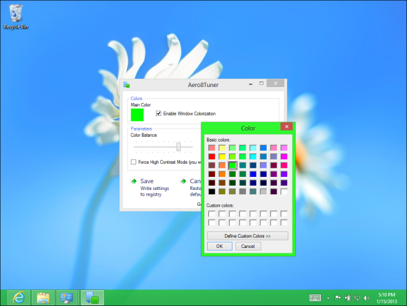 Windows 8 tausta