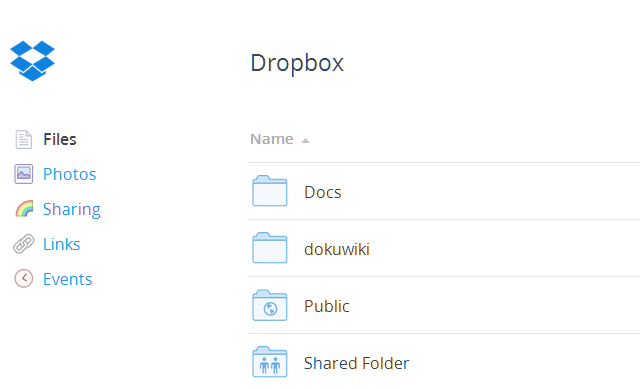 Tämä on näyttökuva yhdestä parhaista Windows-ohjelmista, nimeltään Dropbox