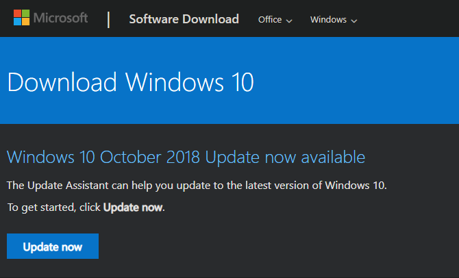 Windows 10 Lataa viimeisin versio