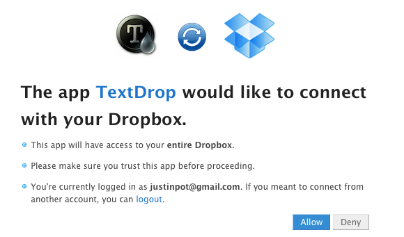 muokkaa dropbox-tekstitiedostoa