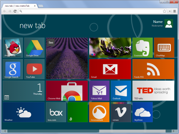 9 tapaa mukauttaa Uusi välilehti -sivu Chromen metro-tyylisen uuden välilehden sivulle kromille