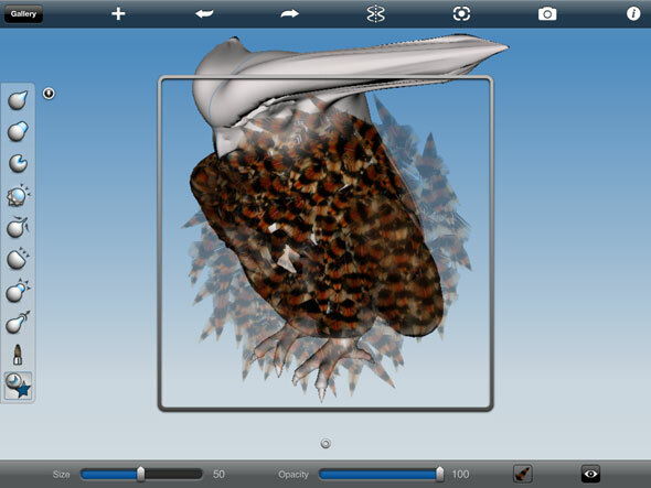 3D-sovellus ipadille