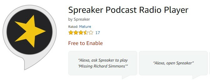 Spreaker amazon kaiun podcast-lähetyksille