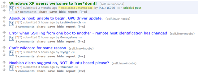 learn-linux-sivustot-Reddit-linux4noobs