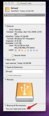 Maailman nopein NTFS-ohjain Mac OS X: lle [Giveaway] DriveInfo