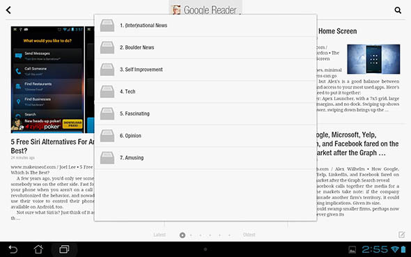 flipboard android-tabletti