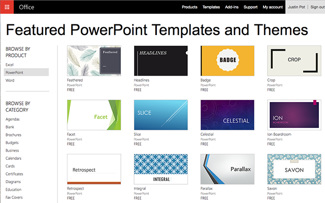 Microsoft-mallit-powerpoint