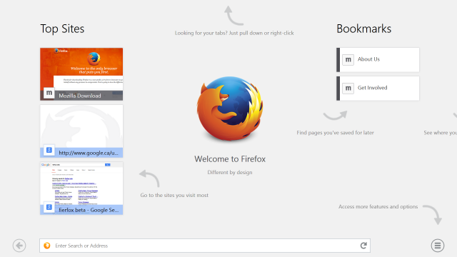 firefox-windows-8-touch-start-sivulle