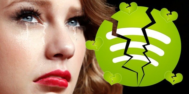 Taylor-Swiftin Spotify