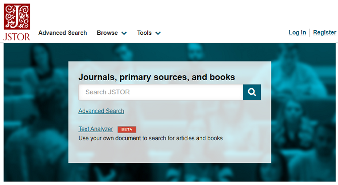 JSTOR-kirjan tiivistelmäsivusto