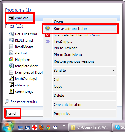 Windows Explorer -sarakkeen näkymä