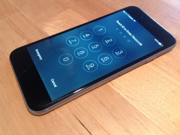 iPhone-Lukitusnäyttö