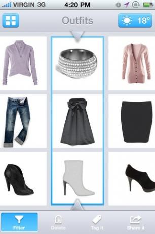 123DressMe: Luo virtuaalinen vaatekaappi vaatteitasi puhelimeesi sopivaksi