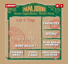 tilaa papa john's