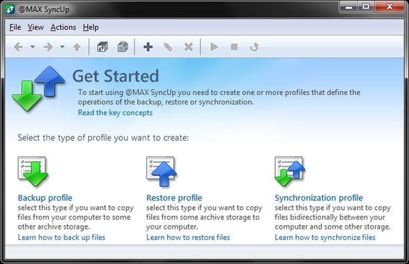 Varmuuskopioi, synkronoi ja palauta Windows-tiedostosi automaattisesti @MAX SyncUp -sovelluksella [Palkinnot] Aloita