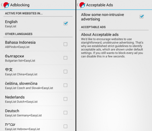 Adblock-selain-for-android-hyväksyttävää-mainokset-liittymiä-suodatin