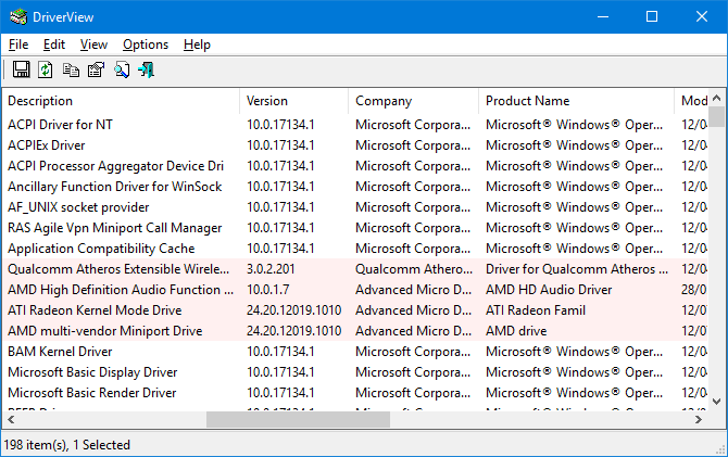 Kuinka löytää ja korvata vanhentuneita Windows-ajureita driverview 670x421