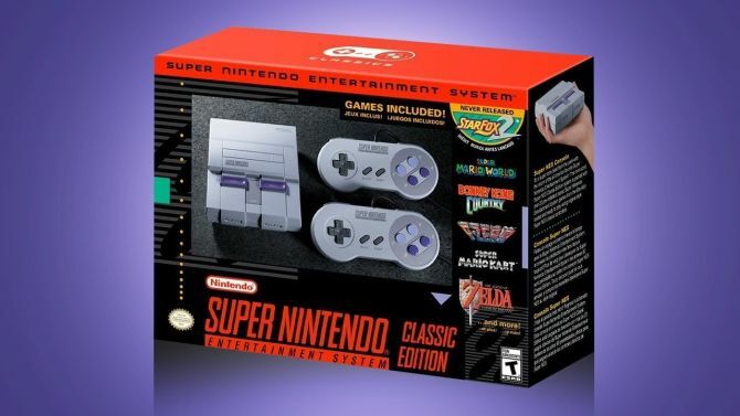 Nintendo kehottaa kuluttajia maksamaan yli 80 dollaria SNES Classic snes classic -laatikosta