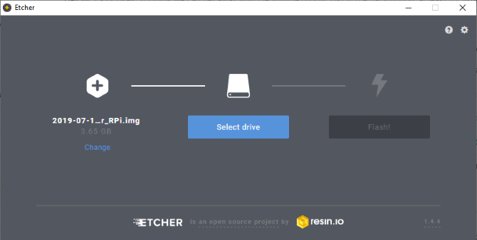 Asenna Emby Theatre Raspberry Pi: lle Etcherin avulla