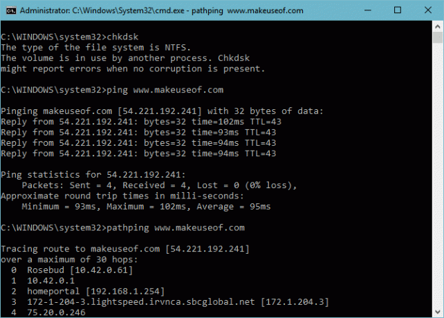 Oleelliset Windows CMD -komennot, jotka sinun pitäisi tietää ping-trapetin jäljitys