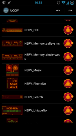 Luo unelmiesi aloitusnäyttö erittäin mukautettavalla UCCW-widgetillä [Android] uccw 10