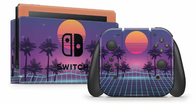 StickyBunny-iho Nintendo Switch -konsolissa ja -ohjaimessa