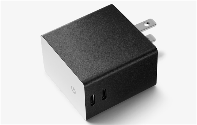 Google Dual Port USB-C -laturi