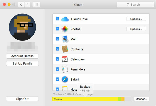 Onko viimein aika ostaa lisää iCloud-tallennustilaa? icloudspace