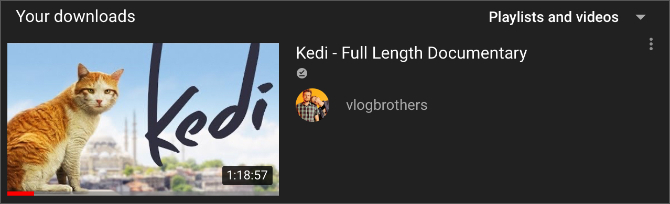 YouTube latasi elokuvan