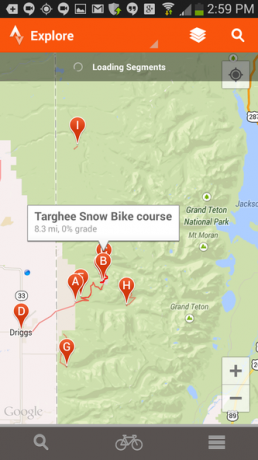 9 Strava - Tutki - segmentit Teton Valley
