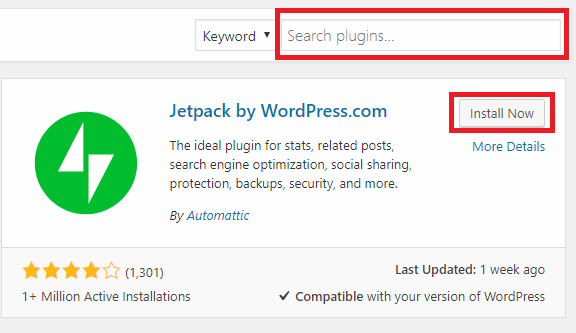 Kuinka asentaa ja määrittää Jetpack WordPress-sivustolle wordpress install jetpack