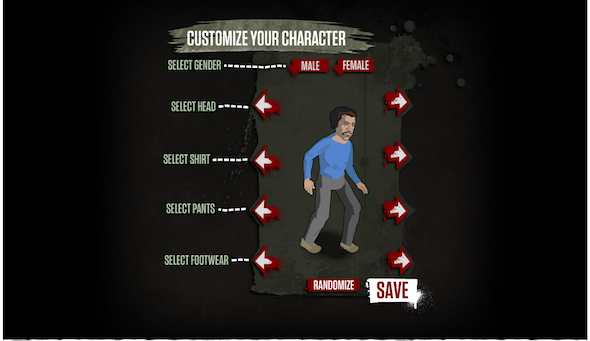 Kävelykepit Dead-Character-Creation