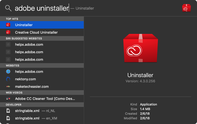 Etsi Uninstaller Mac