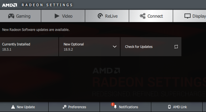 AMD tarkistaa päivitykset