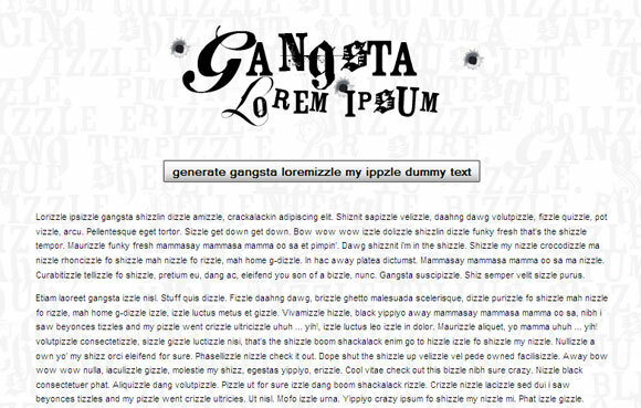 lorem ipsum -teksti